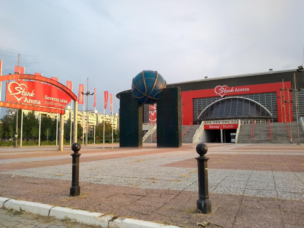 Arena Relax Apartman Belgrad Zewnętrze zdjęcie