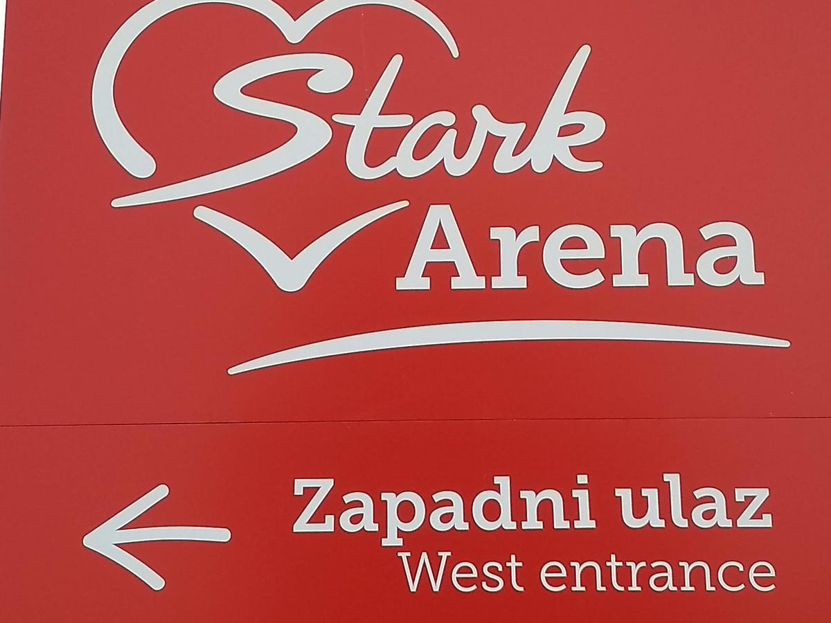 Arena Relax Apartman Belgrad Zewnętrze zdjęcie